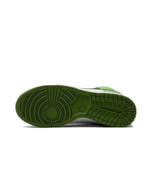 Nike Green Dunk High "Chlorophyll" Dv0829 101" for men