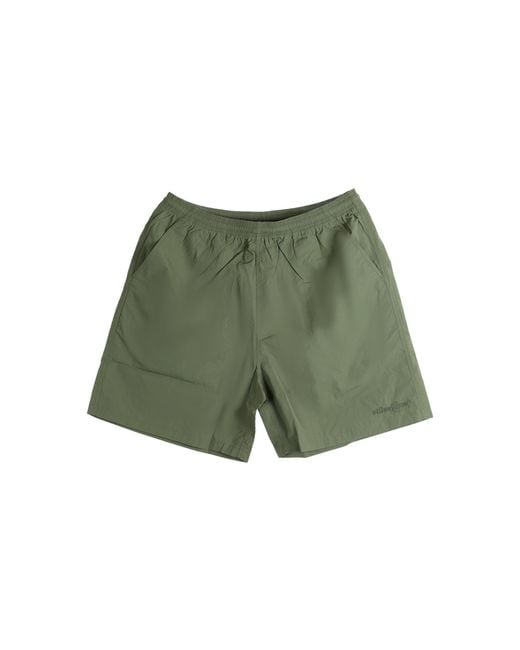 Stussy Green Court Shorts "Oliv" 112330 Oliv" for men