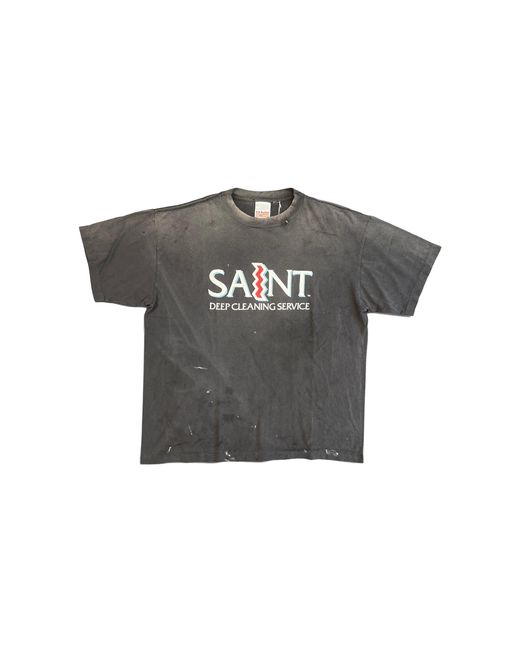 SAINT Mxxxxxx Black Saint T-Shirt Sm Mk8 0000 005" for men