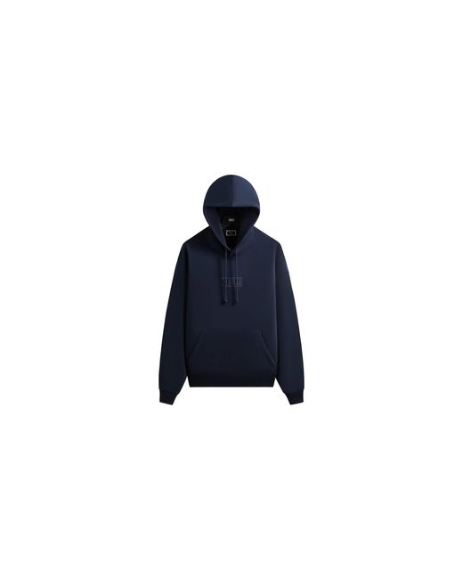 Kith Black Classic Logo Nelson Hoodie "Nocturnal" Khm034444 413" for men