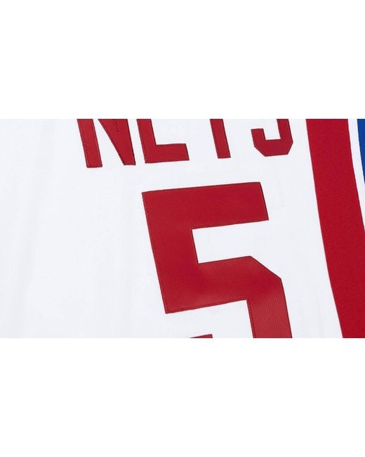 Mitchell & Ness Black Alternate Jersey "Nba New Jersey Nets 2005 Jason Kidd" Ajy44484 Njn05Jkiwhit" for men
