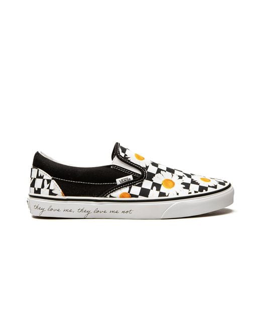 Vans Black Classic Slip-On "Love Me, Love Me Not" Vn0A5Jmhb0B" for men