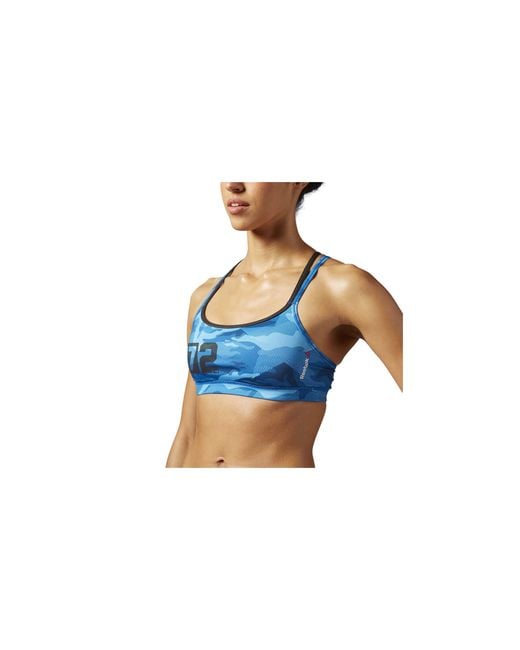 Reebok Blue One Series Hero Short Bra Sport" Ao1395"