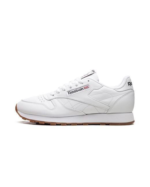 Reebok White Classic Leather 49797" for men