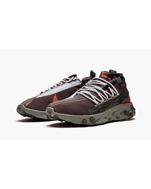 Nike Black React Wr Ispa Shoes for men