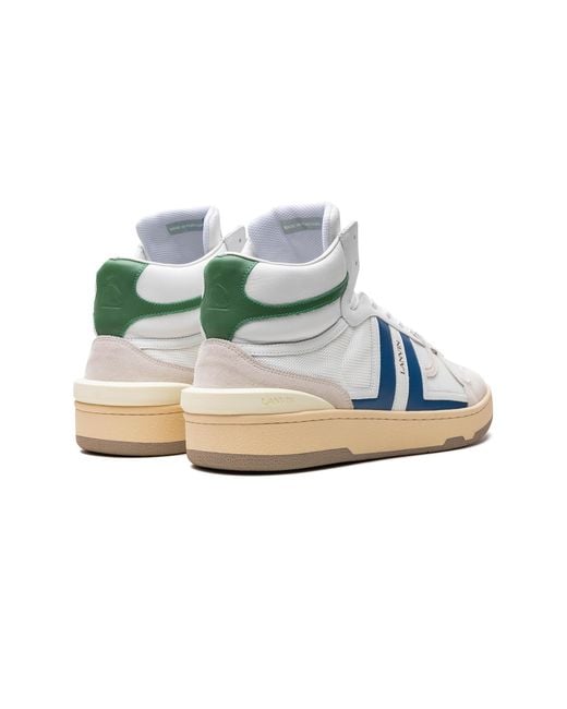Lanvin Black Clay Low Top Sneakers "Clay" Fm Skdk01 Nash A20 0020" for men