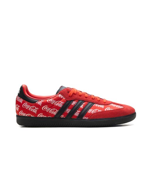 Adidas Red Samba "Coca-Cola Network" Kh6893" for men