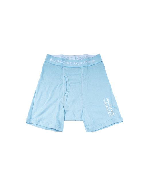 Chrome Hearts Blue Classic Boxer Brief Chrm1493" for men