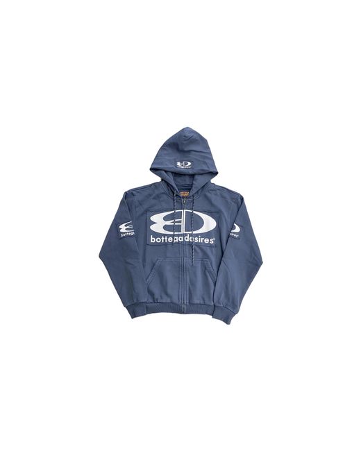 Bottega Desires Blue Tech Jacket Bd010" for men