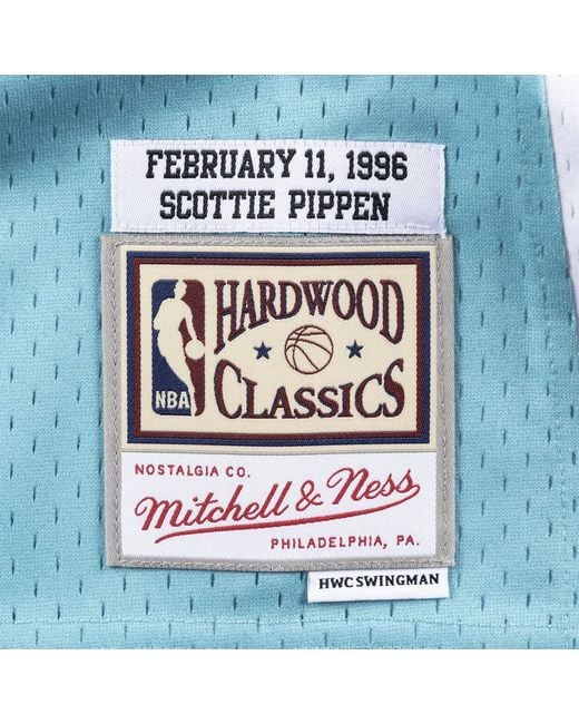 Mitchell & Ness Blue Nba Swingman Jersey All Star 1 "96-97 Pippen All Star" Smjyel18053 Aseteal96Spi" for men