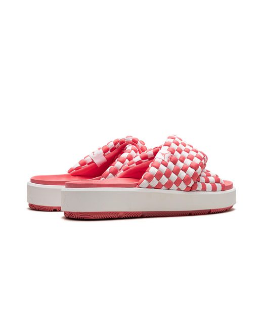 Nike Black Sophia Slides "Sea Coral Sail" Do8863 800"
