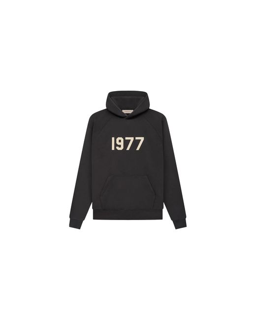 Fear Of God Black 1977 Hooded Sweatshirt "Iron" 192Bt212050F" for men