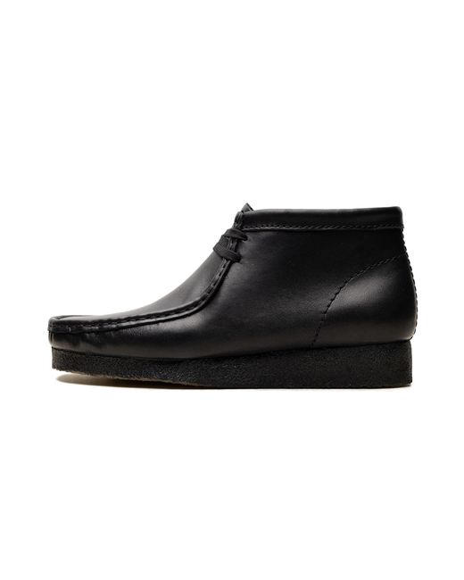 Clarks Black Wallabee Leather" 26155512" for men
