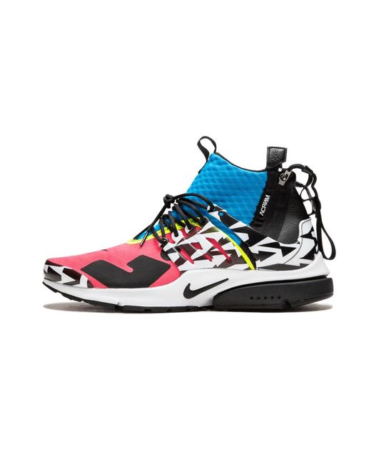 nike air presto mid acronym racer pink