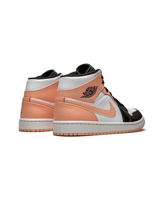 Nike Black Air 1 Mid "Crimson Tint" 554724 133" for men
