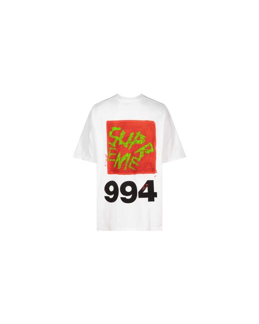 Supreme Black Paint T-Shirt "Ss24" Su430"