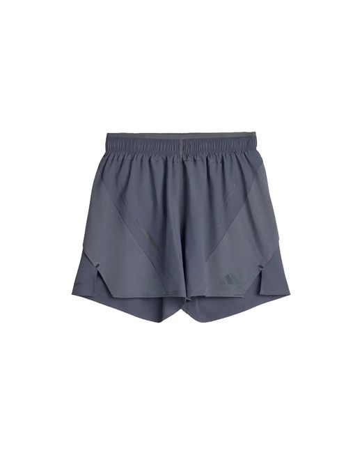 Adidas Blue Adi365 Sftm Running Shorts "Onix" Kf5707" for men