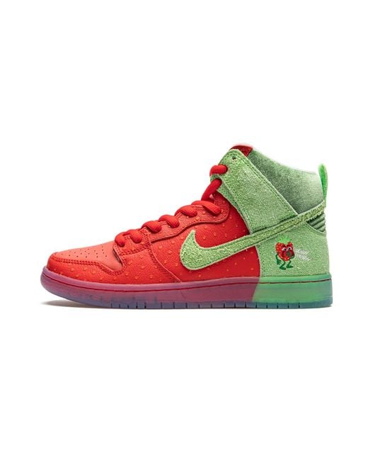 Nike Black Sb Dunk High "Strawberry Cough" Cw7093 600" for men
