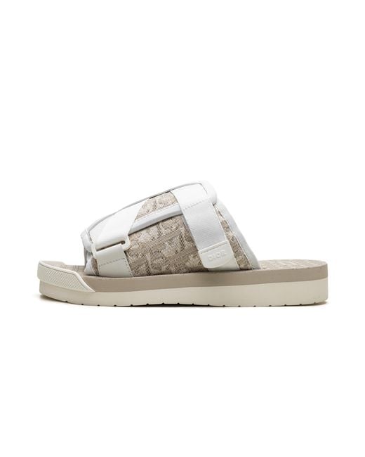 Dior Black Alpha Sandal 3Sa081Yxv H060" for men