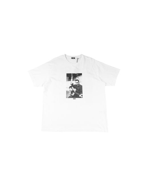 Kith Black Johnny Cash Folsom Prison Vintage T-Shirt Khm033579 101" for men