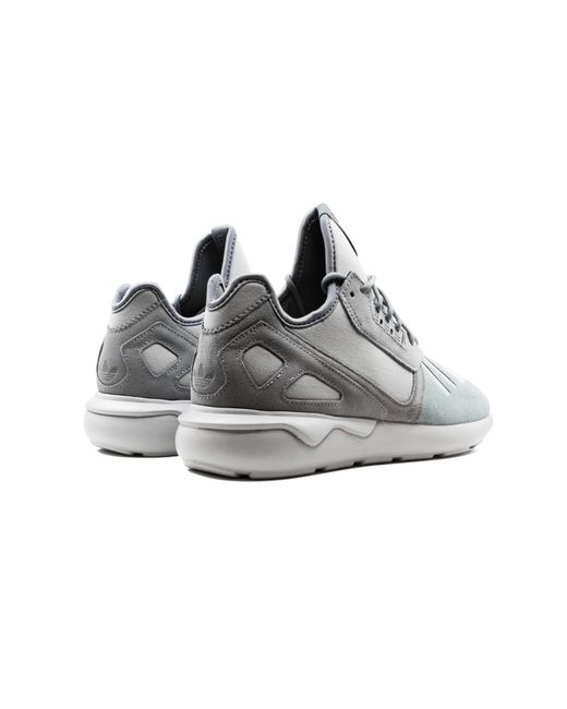 Adidas Gray Tubular Runner F37695" for men