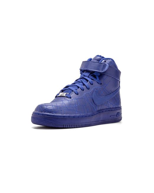 Nike Blue Air Force 1 Hi F Qs Mns "Paris" 704010 400"