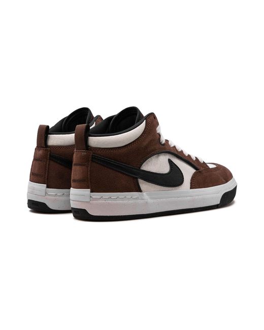 Nike Black Sb React Leo "light Chocolate" Shoes for men