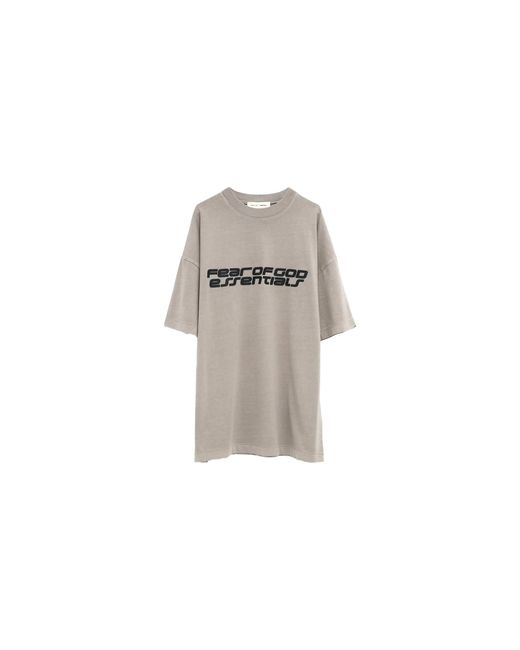 Fear Of God Black 90S Short Sleeve T-Shirt "Smoke" 125Ho254471F" for men