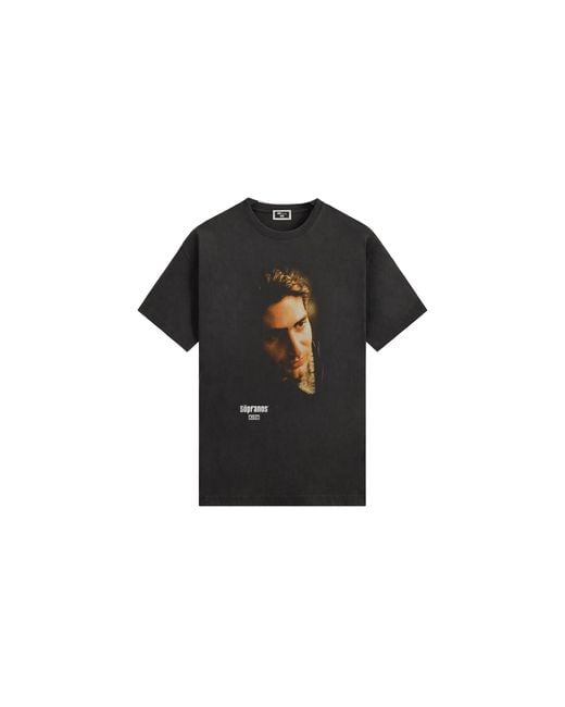 Kith Black The Sopranos Christopher Vignette Vintage T-Shirt Khm034639 001" for men