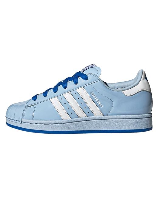 Adidas Blue Superstar Ii "Care Bears Grumpy Bear" Kk4865"