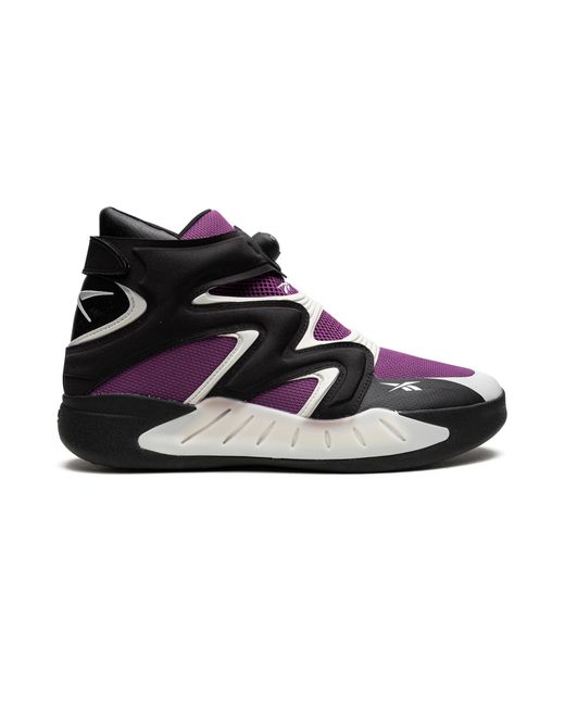 Reebok Black Instapump Fury Zone "Aubergine" Gx0297" for men