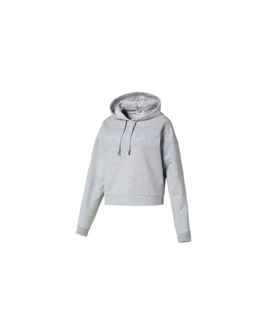 PUMA Black Chase Hoodie "Light Heather" 578504 04"
