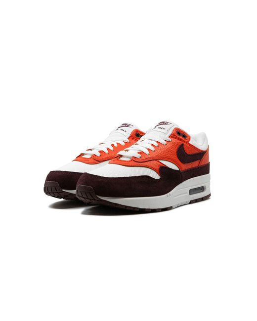 Nike Black Air Max 1 "burgundy Crush / Picante Red" Shoes for men