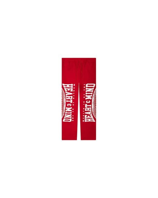 BBCICECREAM Red Mercer Sweatpants 851 1101" for men