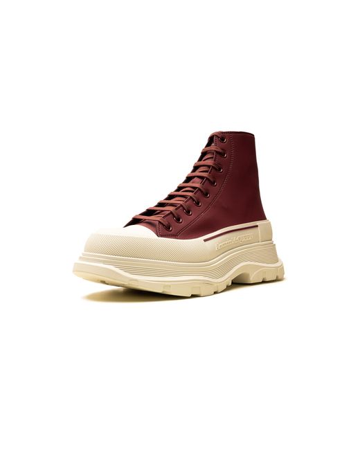 McQueen Red Oversized Sneaker Burgundy" 682417 6124" for men