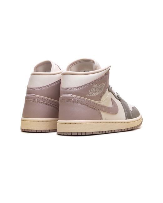 Nike Black Air 1 Mid "Enigma Stone Particle Rose" Bq6472 122"
