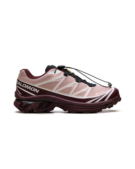 Salomon Black Xt-6 Gtx "Mahogany Rose Tawny Port" L47863700" for men