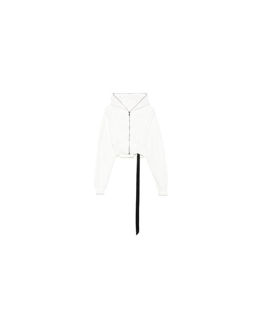 Rick Owens Black Collage Gimp Hoodie Ds01F4233F51" for men