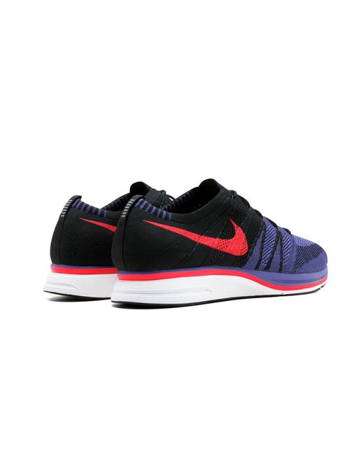 Nike Blue Flyknit Trainer Ah8396 003" for men