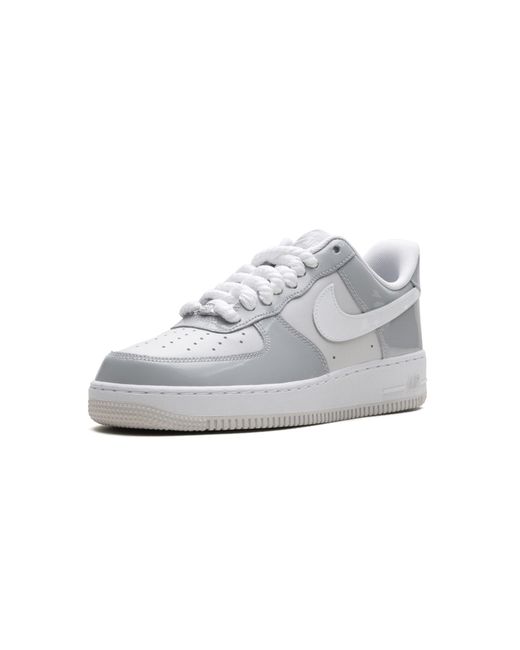 Nike Gray Air Force 1 Low '07 Lv8 "Wolf Vast" Hv9405 001" for men