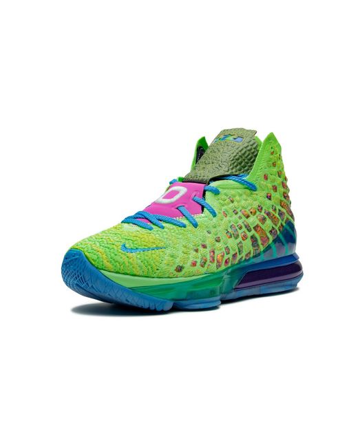 Nike Green Lebron 17 All Star Promo "Mr. Swackhammer" for men