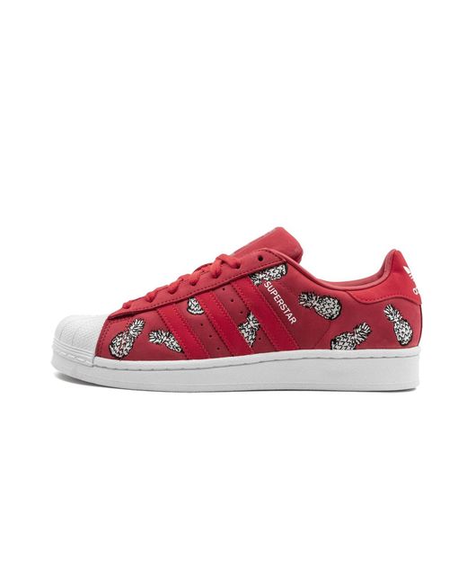 Adidas Red Superstar "Pineapples" B28040"