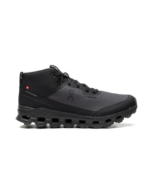 On Shoes Black Cloudroam Waterproof 3Md30070106" for men