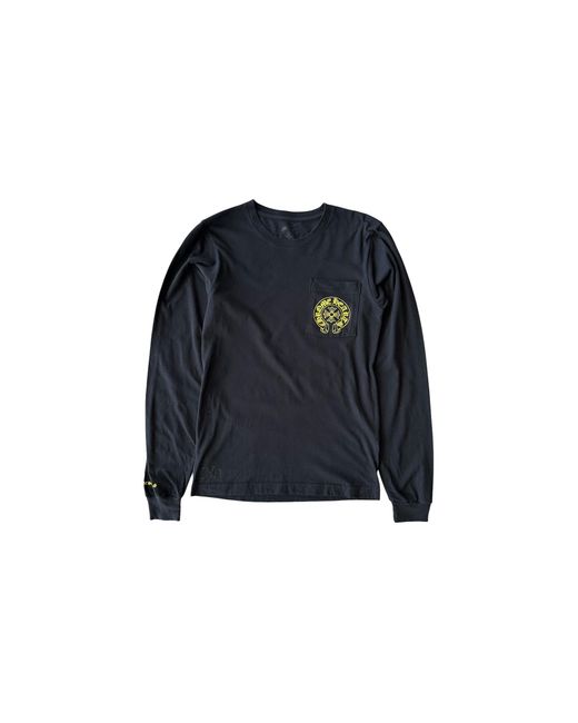 Chrome Hearts Black Staff Horseshoe Logo Longsleeve Chrm1539" for men