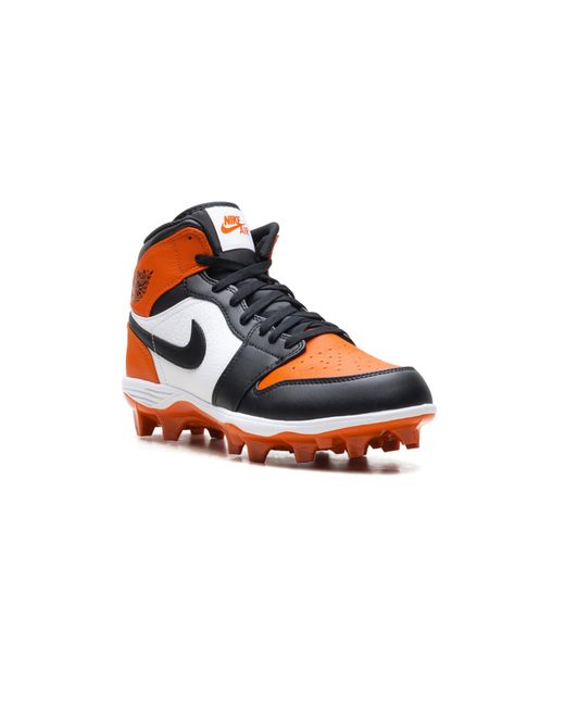 Nike Black Air 1 Mid Cleats "Shattered Backboard" Fj6805 801" for men