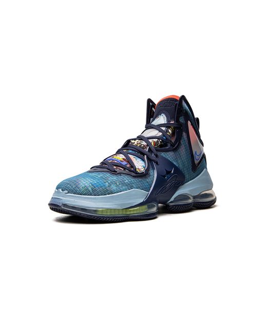Nike Blue Lebron 19 "Fast Food" Cz0203 400" for men