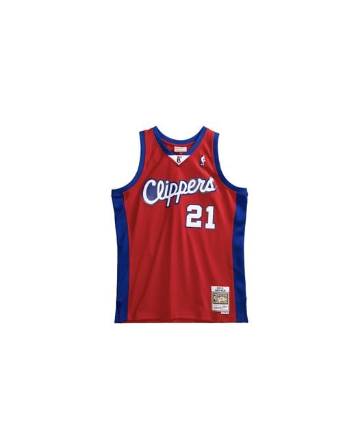 Mitchell & Ness Black Swingman Jersey "Nba La Clippers 00 Darius Miles" Smjysb19003 Lacscar00Dml" for men
