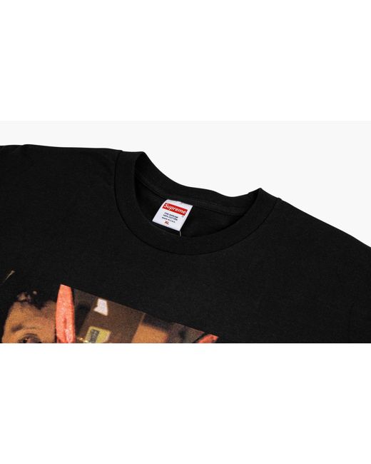 Supreme Black Split T-shirt "ss 20" for men