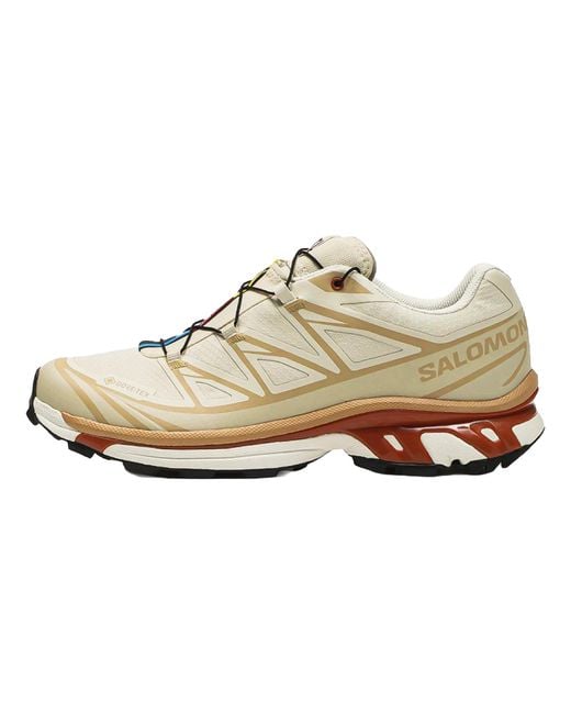 Salomon Black Xt-6 Gore-Tex "Almond Milk Soft Clay" L47865200" for men