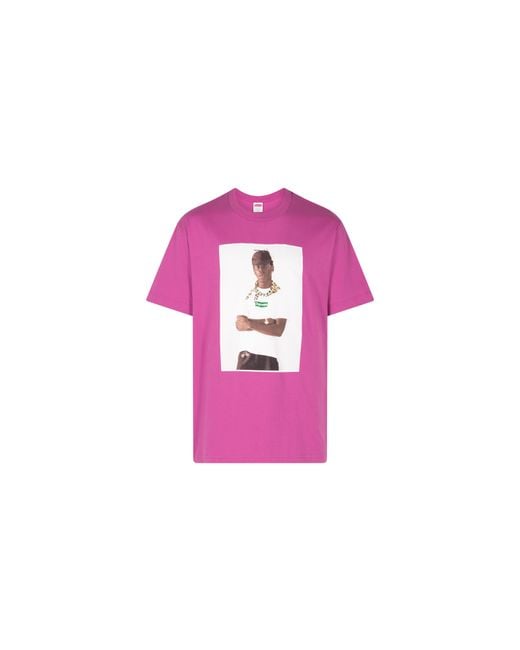 Supreme Black Tyler The Creator T-Shirt "Fw24" Su514"
